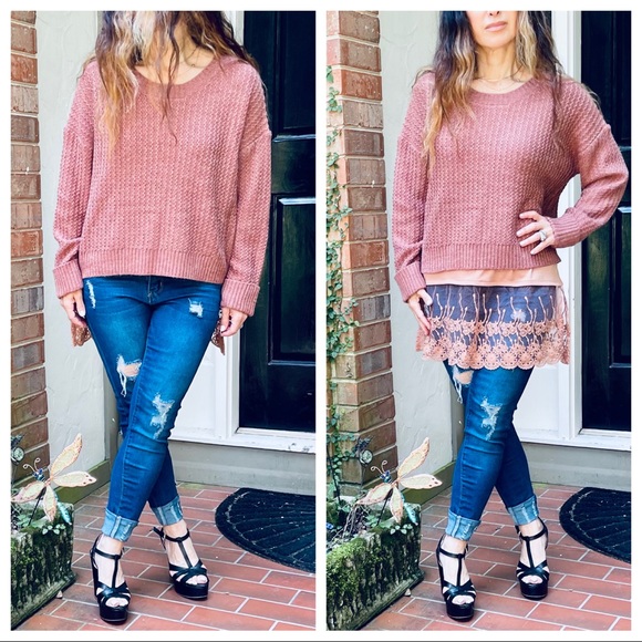 ✨LAST ONES✨Fabulous boho knit sweater - Picture 14 of 15